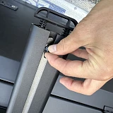 Alloy 135cm Cross Bar with Bolts set Compatible with Canopy Gen1 and 2 Roof Rails