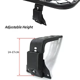 Aluminium Flat Roof Rack Full Length Gutter 2.2m fits Nissan Patrol GU GQ Landcruiser 80 70 4WD