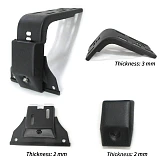 Alloy Flat Rack Gutter Mount