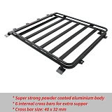 Roof Rack Basket Fits Suzuki Jimny Original mounting Points Aluminium Alloy 97-2018