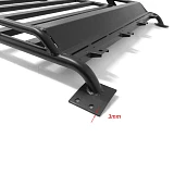 Roof Rack Basket Fits Suzuki Jimny Original mounting Points Aluminium Alloy 97-2018