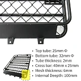 Roof Rack Fits Land Rover Discovery 3&4 Aluminium Alloy Roof Basket Cage Hydronalium