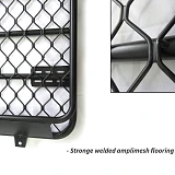 Roof Basket Rack Fits Land Rover Discovery 3&4 Aluminium Alloy Cargo Cage Hydronalium 4X4 4WD