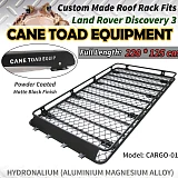 Roof Basket Rack Fits Land Rover Discovery 3&4 Aluminium Alloy Cargo Cage Hydronalium 4X4 4WD