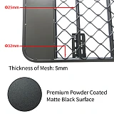 Roof Rack Fits TOYOTA FJ Cruiser Aluminium Alloy Flat Low Profile Platform Hydronalium
