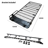 Roof Basket Rack Fits TOYOTA FJ Cruiser Aluminium Alloy Roof Tent 4X4 4WD Hydronalium