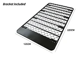 Roof Rack Fits TOYOTA Land Cruiser 100 Series Aluminium Alloy Flat Low Profile Platform Hydronalium