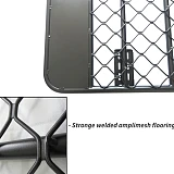Roof Rack Fits TOYOTA Land Cruiser 100 Series Aluminium Alloy Flat Low Profile Platform Hydronalium