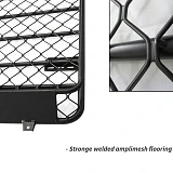 Roof Rack Cage Fits TOYOTA Land Cruiser 200 Aluminium Alloy Powder Coated Cargo 4wd Luggage Carrier Trade