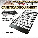 Roof Rack Fits Isuzu MU-X mux Aluminium Powder Coated Low Profile platform Alloy Hydronalium