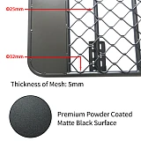 Aluminium Roof Rack Fits Mitsubishi PAJERO 99-18 Low Profile platform Alloy Hydronalium