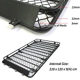 Roof Rack Basket Fits TOYOTA Prado 150 series Aluminium Alloy CARGO Hydronalium Cage