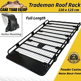 Tradesman Roof Rack Full Length Gutter Mounting Fits 2.2m fits Nissan Patrol GU GQ MQ Landcruiser 80 70 4WD