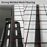 Roof Rack Fits TOYOTA Hilux 97-15 Ute Powder Coated Steel 4wd Luggage Basket Carrier Trade Low Profile