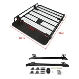 Ute Roof Rack Basket Fits TOYOTA Hilux 97-15 Powder Coated Steel Tradesman 4wd Luggage Basket Carrier