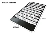 Roof Rack Fits Nissan Patrol Y62 Aluminium Alloy Flat Low Profile Platform Hydronalium