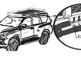 Roof Rack Fits Nissan Patrol Y62 Aluminium Alloy Flat Low Profile Platform Hydronalium