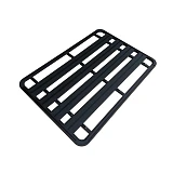 190x125cm Alloy Flat Roof Rack Platform Aluminium with Hardware for Canopy Mounting