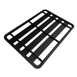 190x125cm Alloy Flat Roof Rack Platform Aluminium with Hardware for Canopy Mounting