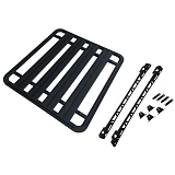 Aluminium Roof Platform + Light Bar for Toyota Hilux