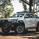 Toyota Hilux N80 2020-2023 Revolution Bullbar | ADR Airbag | Matte Black