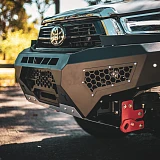 Toyota Hilux N80 2020-2023 Revolution Bullbar | ADR Airbag | Matte Black