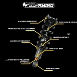 Top Rhino 2 Inch Adjustable Lift Kit For BYD Shark 6