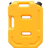 10L Heavy Duty Yellow Jerry Can w/ One Mounting Holder & Lock