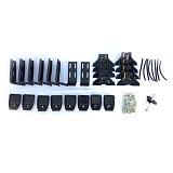 Roof Rack Basket Full Length Gutter Fit 220x 123cm fits Nissan Patrol GU GQ MQ Landcruiser 80