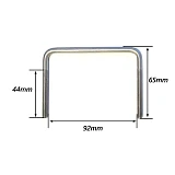 Universal Steel Roof Rack Luggage Carrier Powder Coated Basket Car 4WD 1.23m