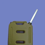30L Jerry Can Rotopack Lockable Army Green