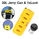 30L Jerry Can with 1 Lock