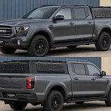 Low Profile Steel Canopy for GWM Cannon Alpha