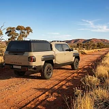 Kia Tasman Aluminium Canopy | Heavy Duty Matte Black | TradeCap