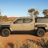 Kia Tasman Aluminium Canopy | Heavy Duty Matte Black | TradeCap