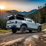 Canopy for Ranger Next Gen/Amarok NextGen + Roof Rack Platform 