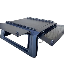 Steel Canopy for Nissan Navara NP300 + Pet Window Doors