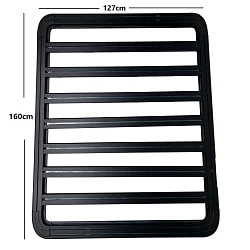 Aluminium Roof Rack for Jimny Platform Slimline 2018 Onwards 160x127cm Low Profile160x130cm Low Profile (Copy)