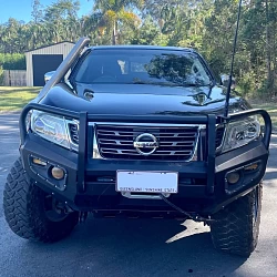 Overland Bullbar for Navara NP300 2014 Pre Face Lift Model