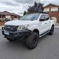 Warrior Bullbar Gen1 for Navara NP300 2015-2019 Pre Face Lift Model