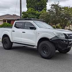 Warrior Bullbar Gen1 for Navara NP300 2015-2019 Pre Face Lift Model