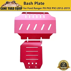 Front Sump Guard/Bash Plate Red