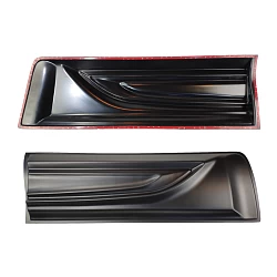 Side Door Body Molding Cladding Trim suit Toyota Hilux N80 15-20 ABS Black