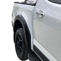 Fender Flares Guard Arch Cover Matte Black to suit Holden Colorado 2012-2016