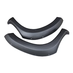 Front Fender Flares fit Toyota Hilux 2012-15 N70 Jungle Style 2PC Wrinkle Black Wheel Arch