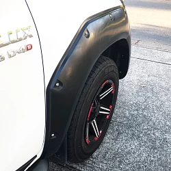 Fender Flares Jungle Style Matte Black Wheel Arch Cover fit Toyota Hilux 2015-2019 N80 4WD