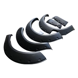 Fender Flares Jungle Style Matte Black for Nissan Navara NP300 D23 2015- ON Wheel Arch Cover 4WD 