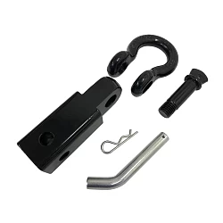 Tow Bar Recovery Hitch Receiver Bow Shackle 2 Inch Aluminium 4.75T Off Road 4X4