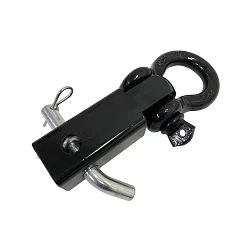 Tow Bar Recovery Hitch Receiver Bow Shackle 2 Inch Aluminium 4.75T Off Road 4X4