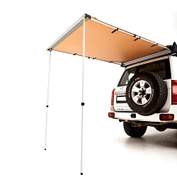 Awning 1.4x2m 280GSM Rear Car Camping Sunshade Tent Outdoor Beach Cover 4WD 4X4